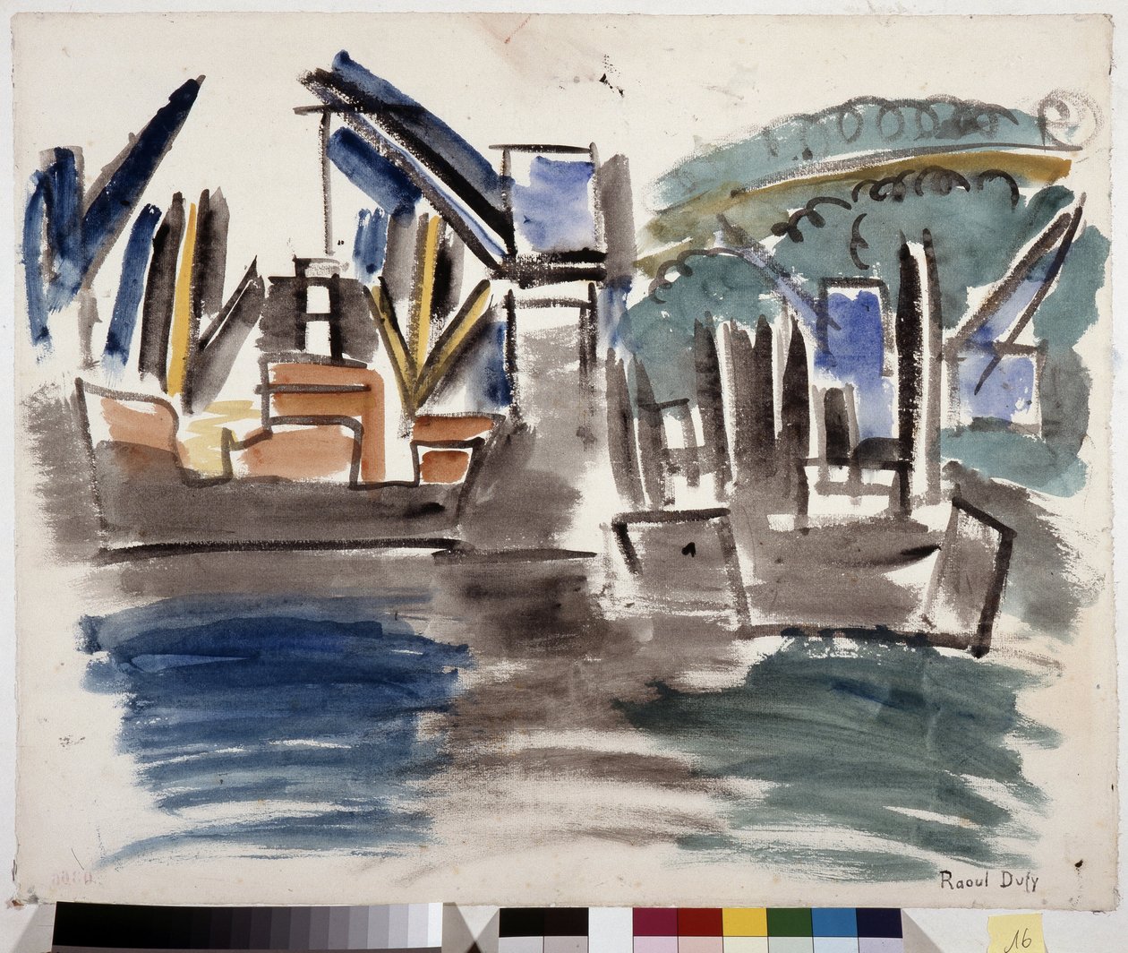 Pozycje autorstwa Raoul Dufy