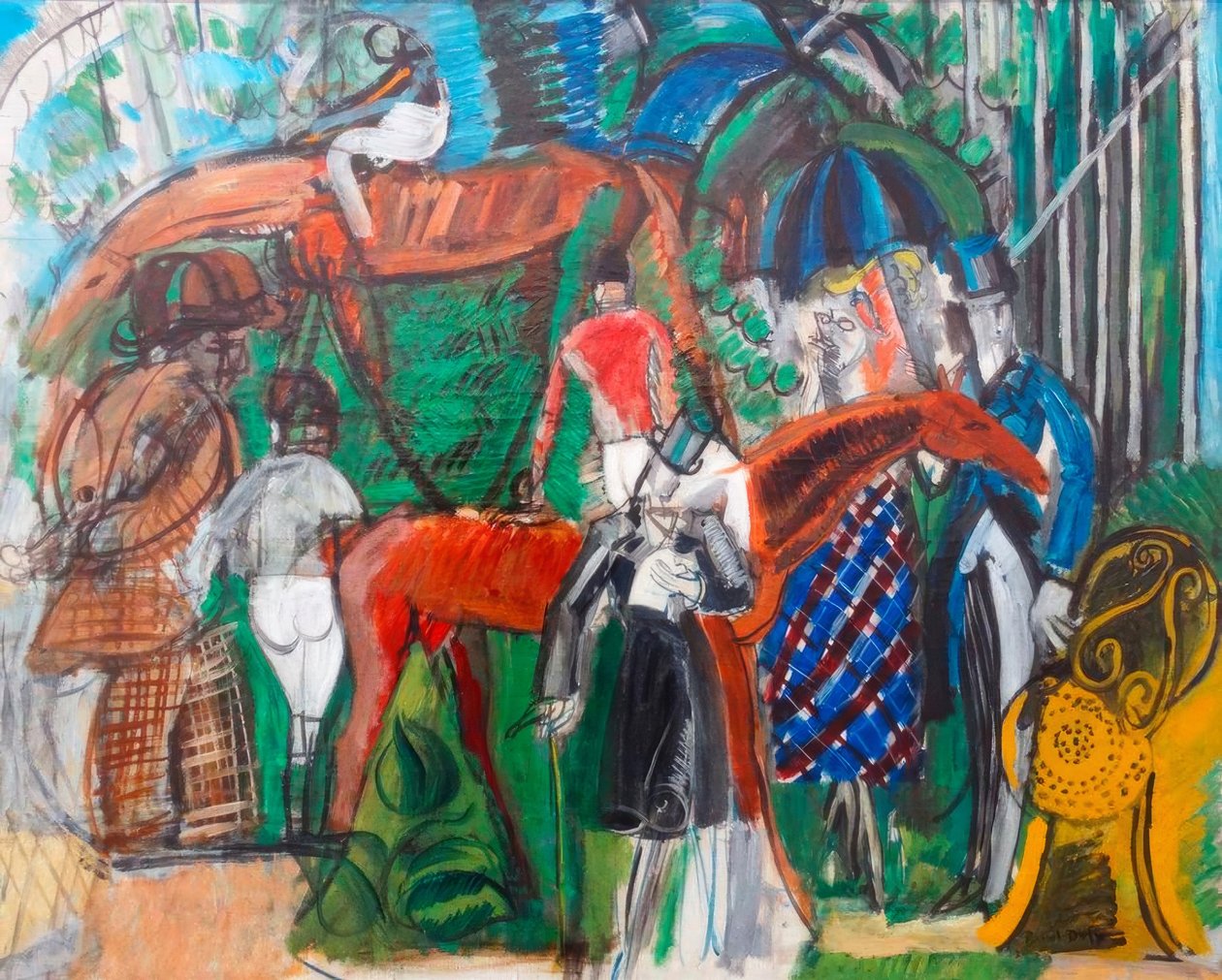 Wybieg autorstwa Raoul Dufy