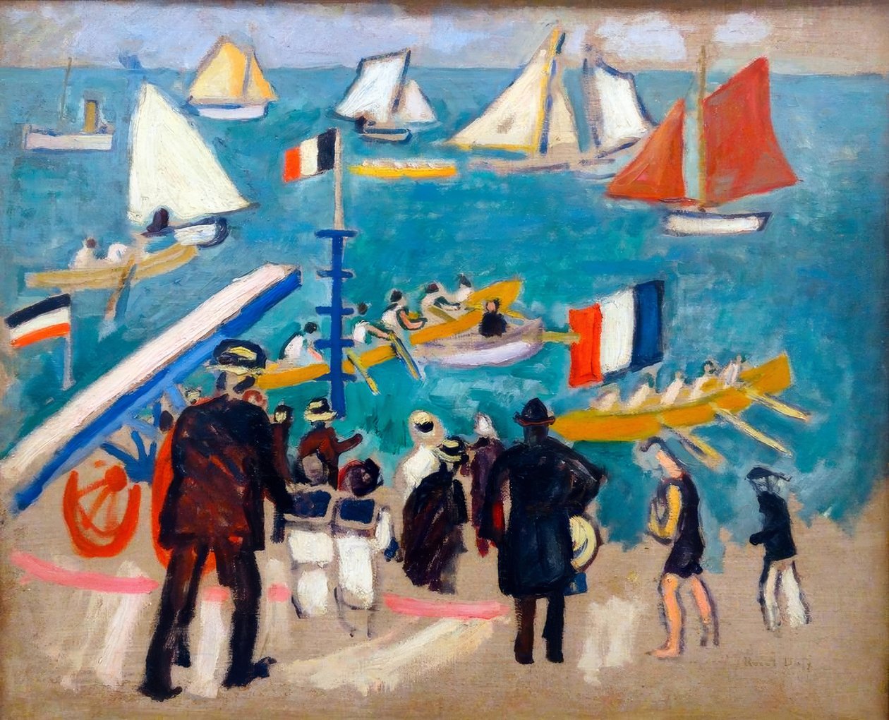 Regaty autorstwa Raoul Dufy