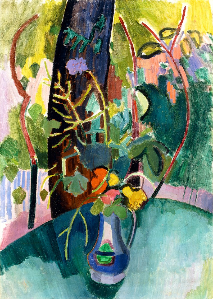 Kwiaty w wazonie autorstwa Raoul Dufy