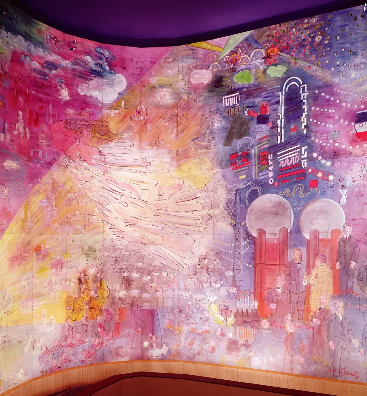 La Fee Electicite autorstwa Raoul Dufy