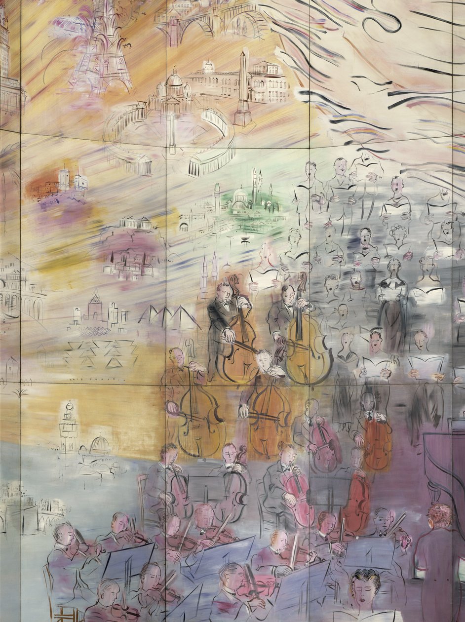 La Fee Electricite autorstwa Raoul Dufy