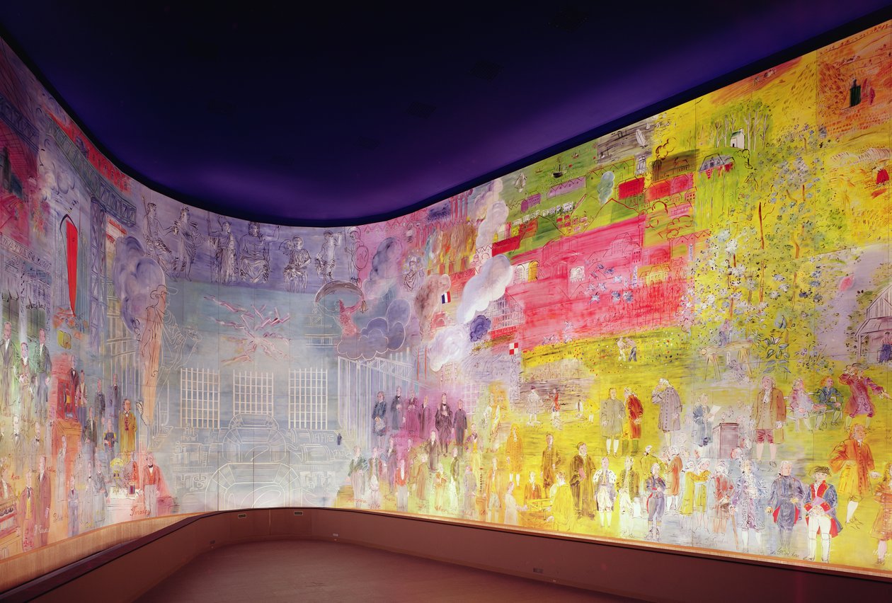 La Fee Electricite autorstwa Raoul Dufy