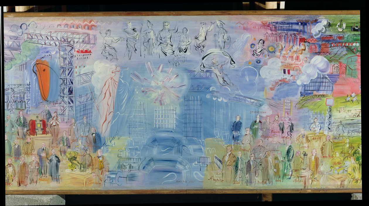 La Fee Electricite autorstwa Raoul Dufy