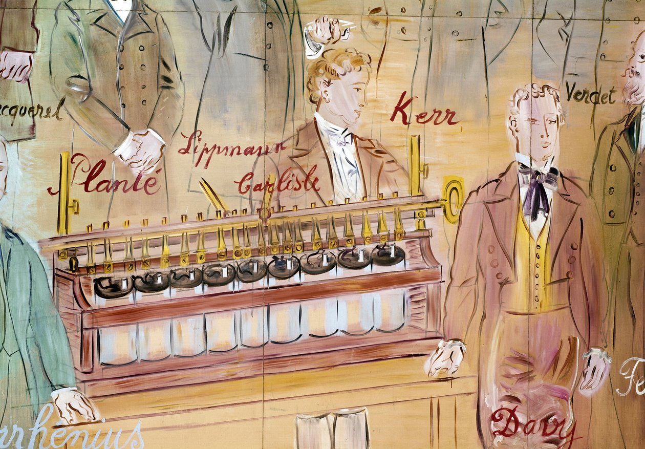 La Fee Electricite, szczegół: Portrety Anthony