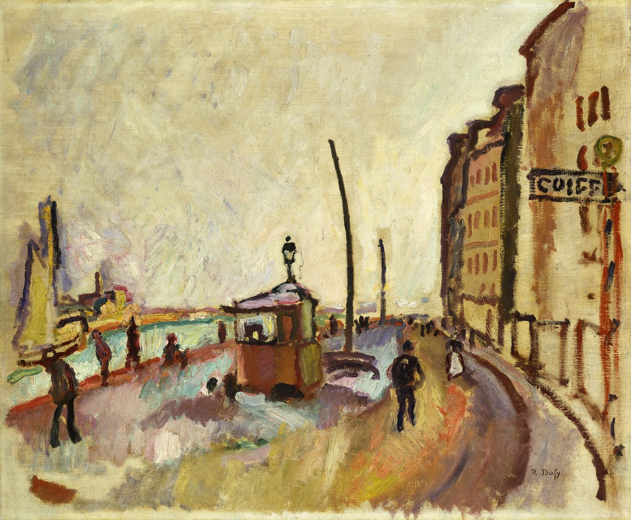 Hawr, ok. 1906-07 (olej na płótnie) autorstwa Raoul Dufy