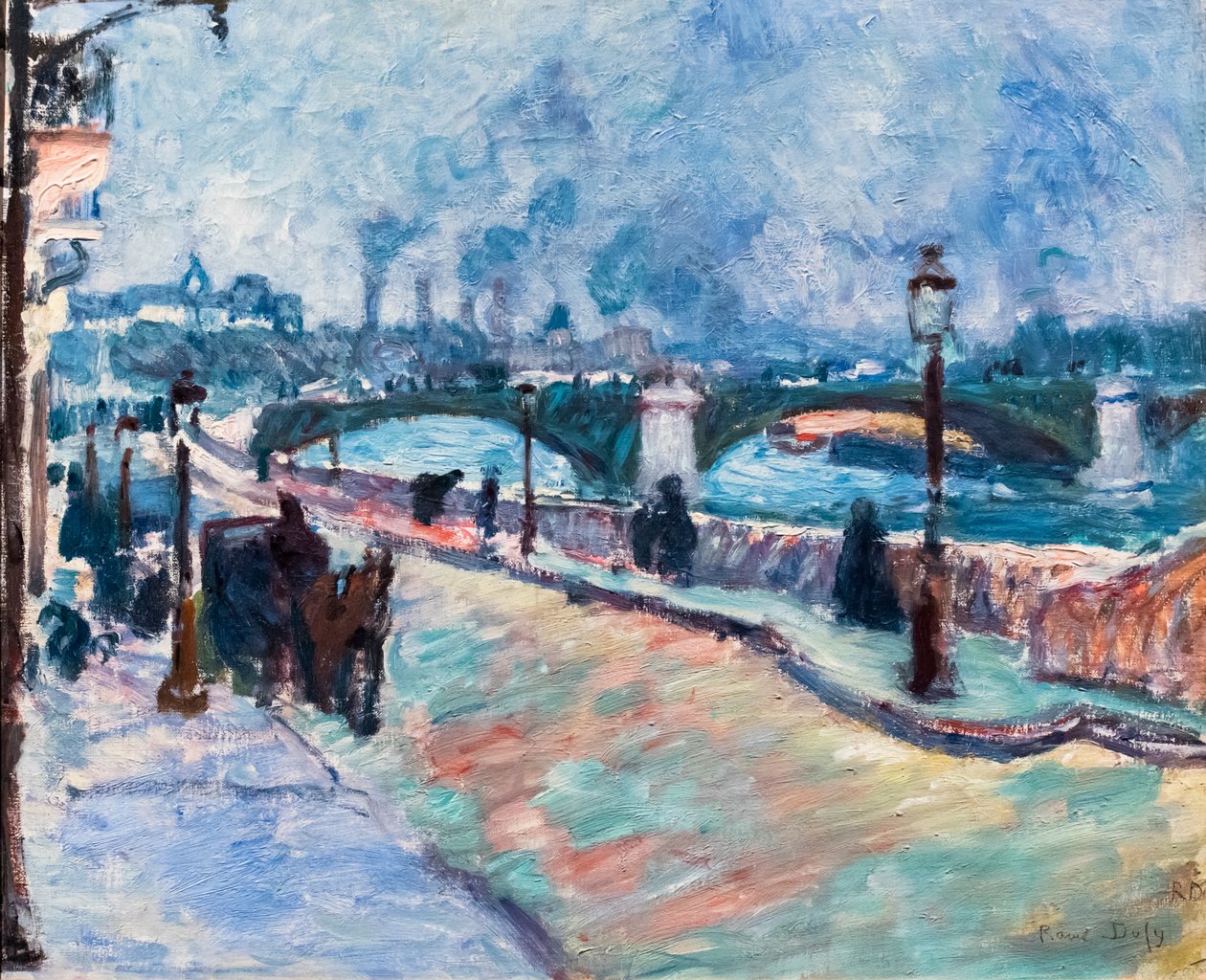 Le Quai autorstwa Raoul Dufy