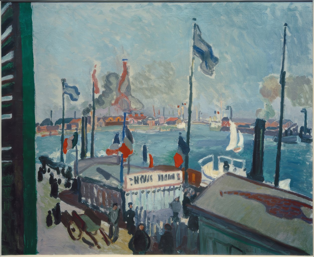 Port Hawr autorstwa Raoul Dufy