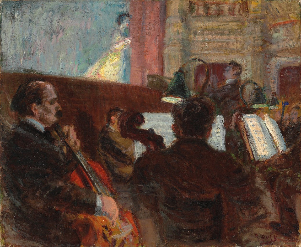 Orkiestra w Hawrze autorstwa Raoul Dufy