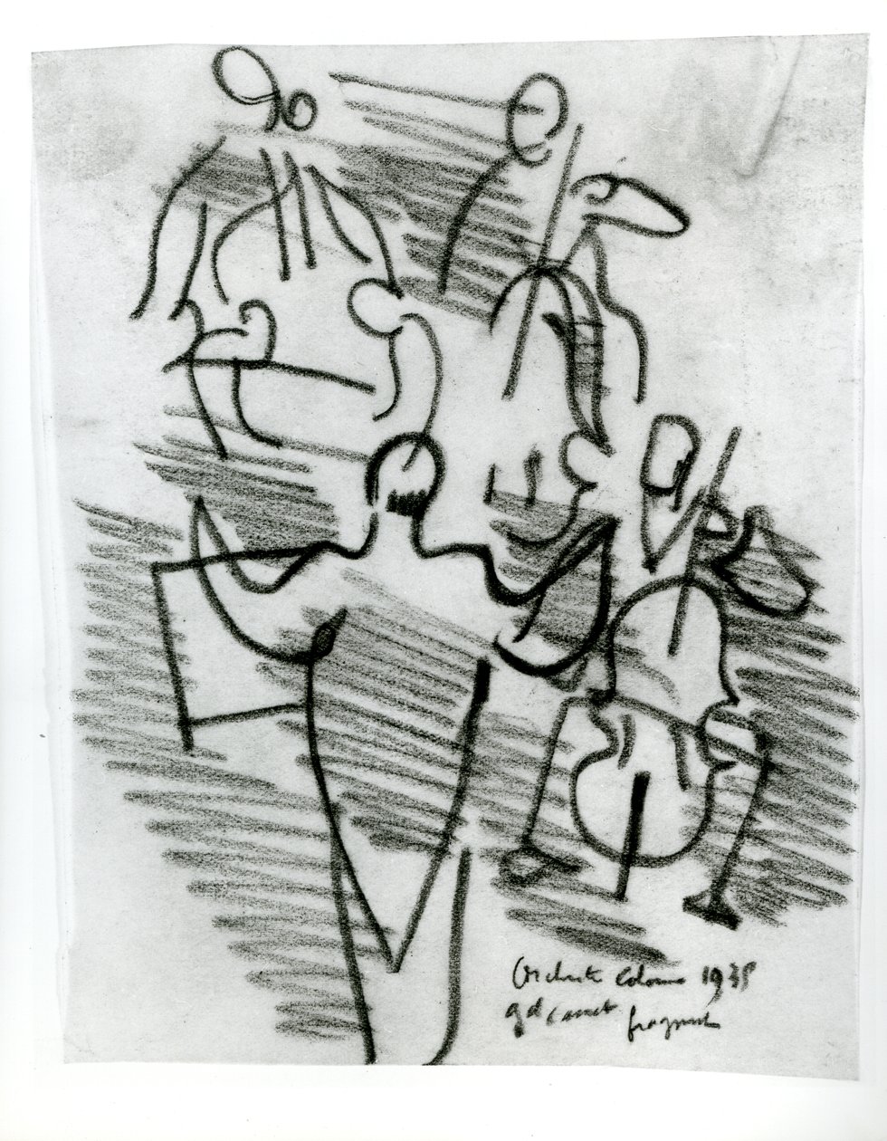 Orchestre Colonne autorstwa Raoul Dufy