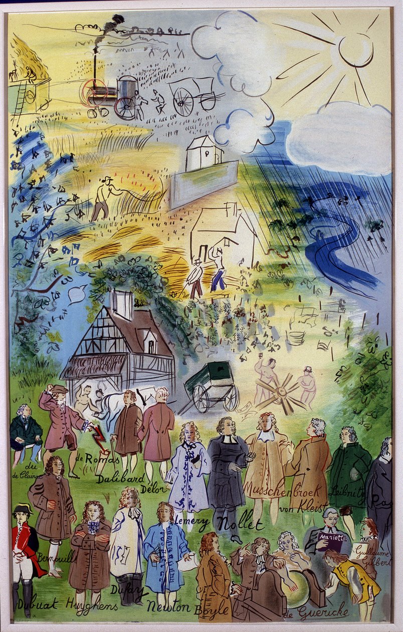 Obraz "La Fee Electricite" autorstwa Raoula Dufy