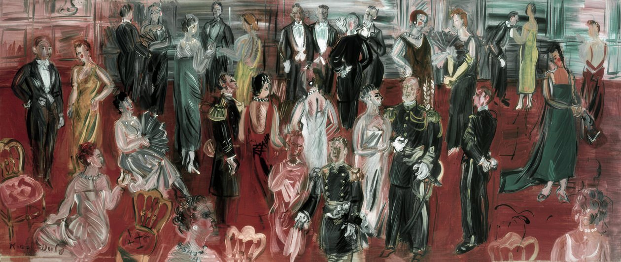Oficjalne przyjęcie autorstwa Raoul Dufy