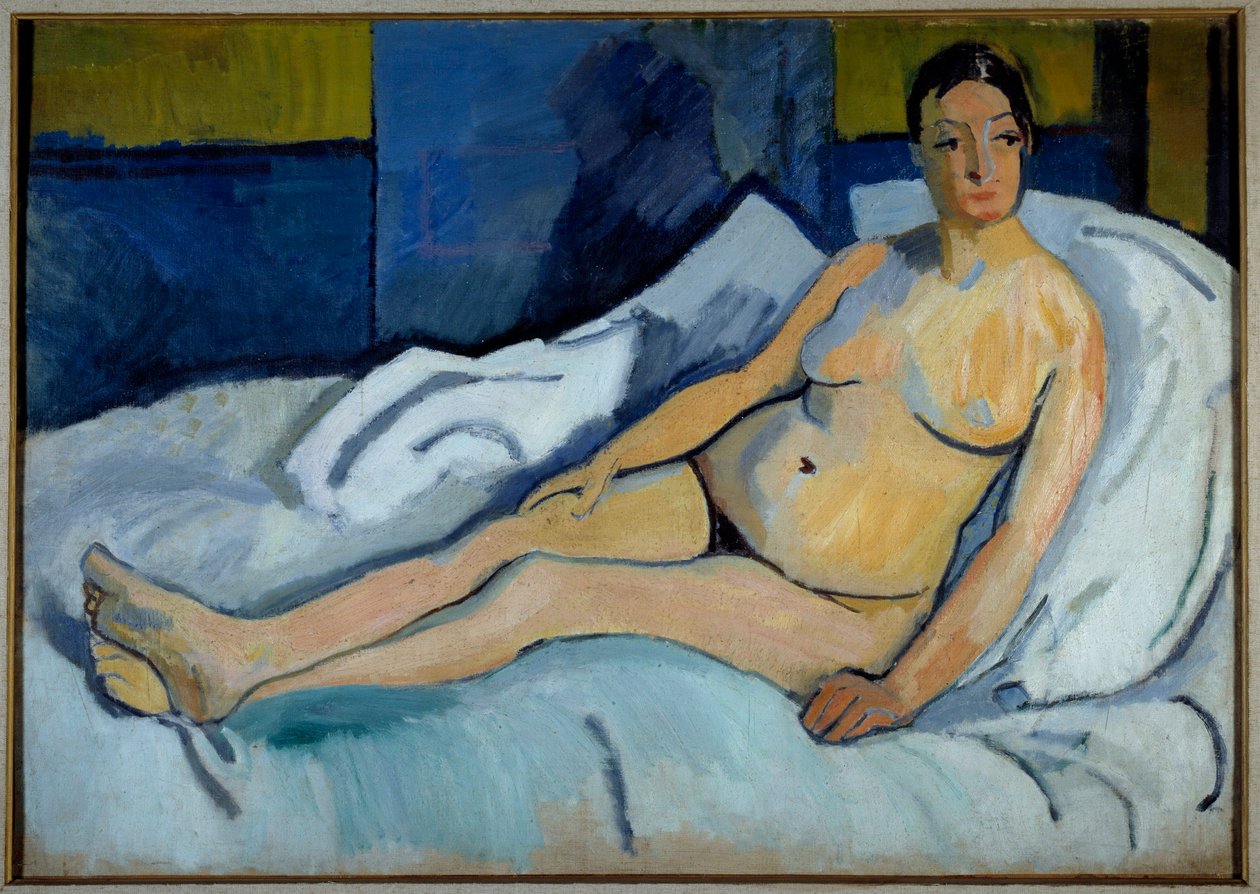 Leżący akt autorstwa Raoul Dufy