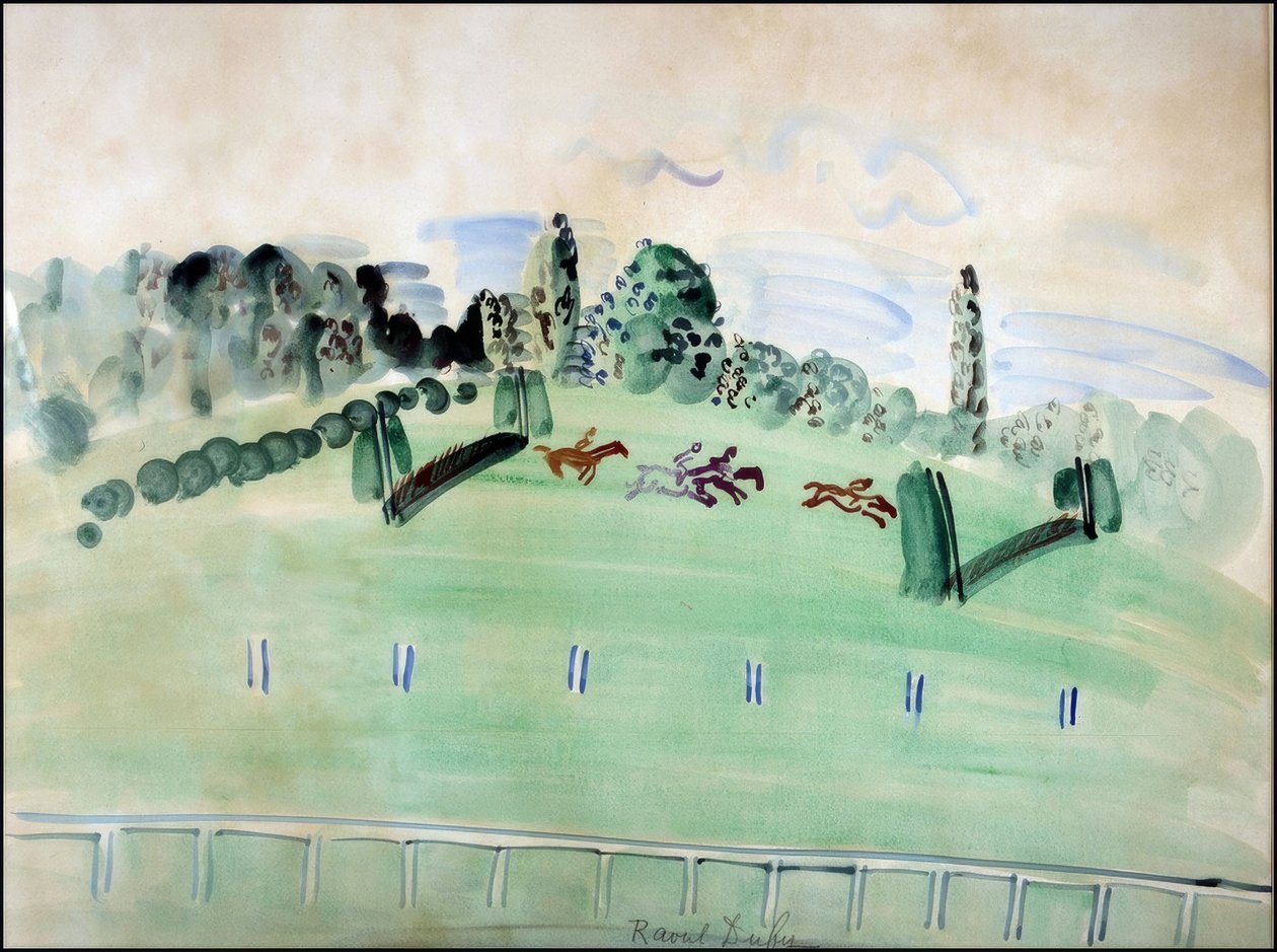 Wyścigi autorstwa Raoul Dufy