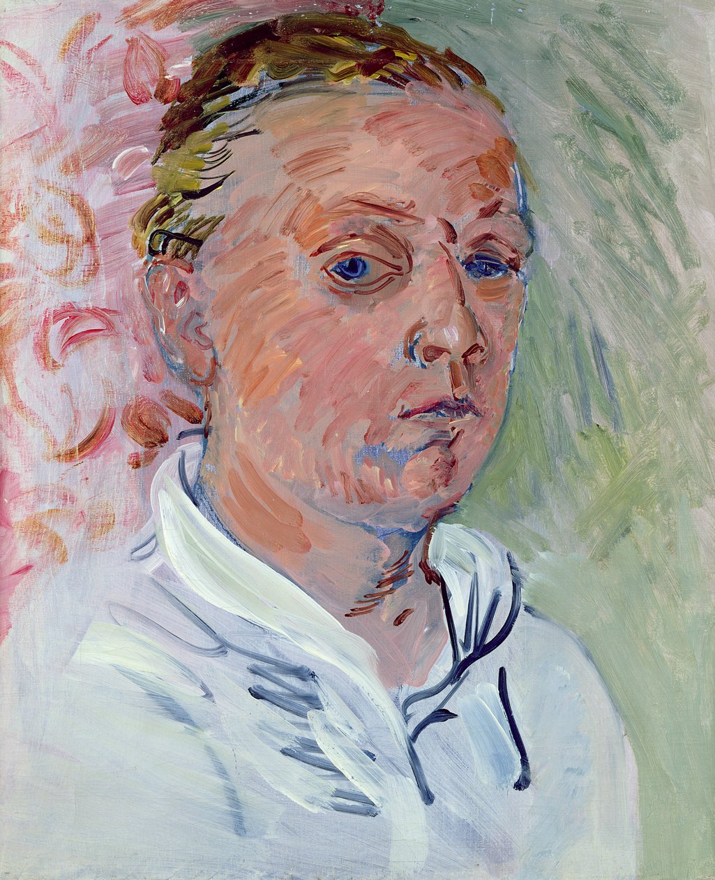 Autoportret, ok. 1945 (olej na płótnie) autorstwa Raoul Dufy