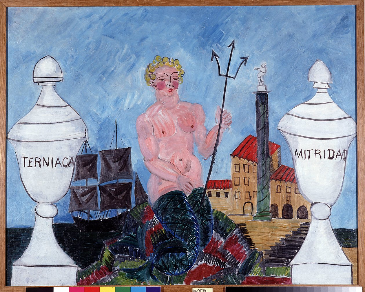 Syrena z trójzębem autorstwa Raoul Dufy