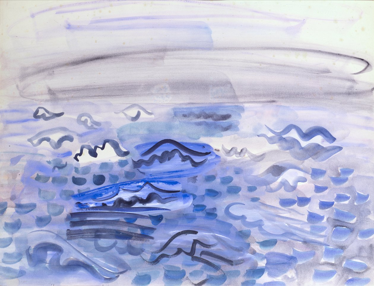 Badanie fal autorstwa Raoul Dufy