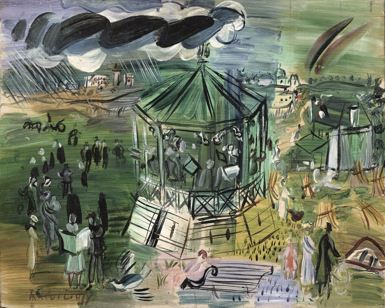 Niedziela, Muzyka na wsi autorstwa Raoul Dufy