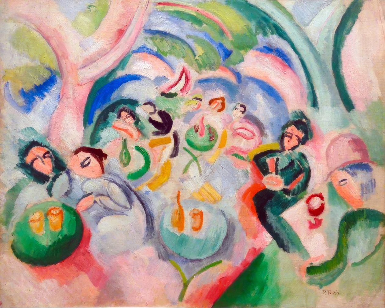 Aperitif autorstwa Raoul Dufy
