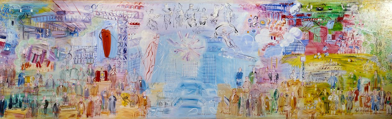 Wróżka Electricite autorstwa Raoul Dufy