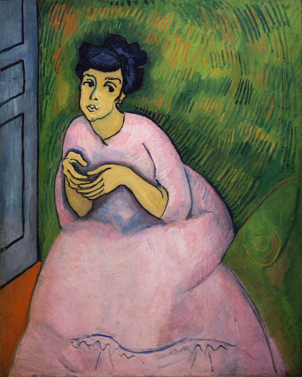 Dama w różu autorstwa Raoul Dufy