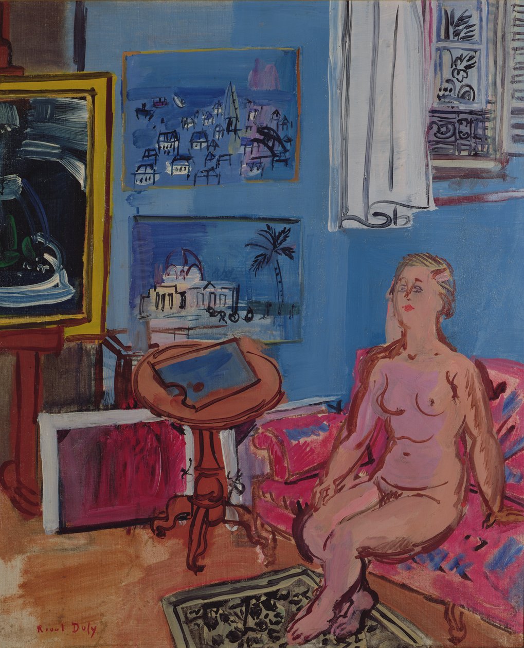 Model autorstwa Raoul Dufy