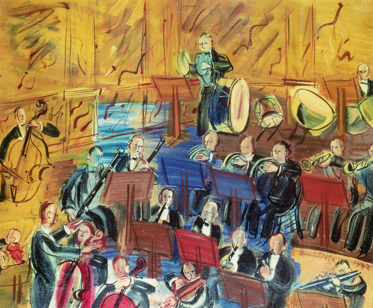 Orkiestra autorstwa Raoul Dufy