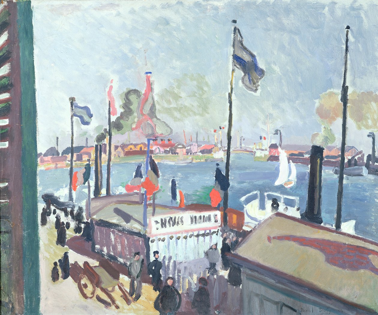 Port w Hawrze autorstwa Raoul Dufy