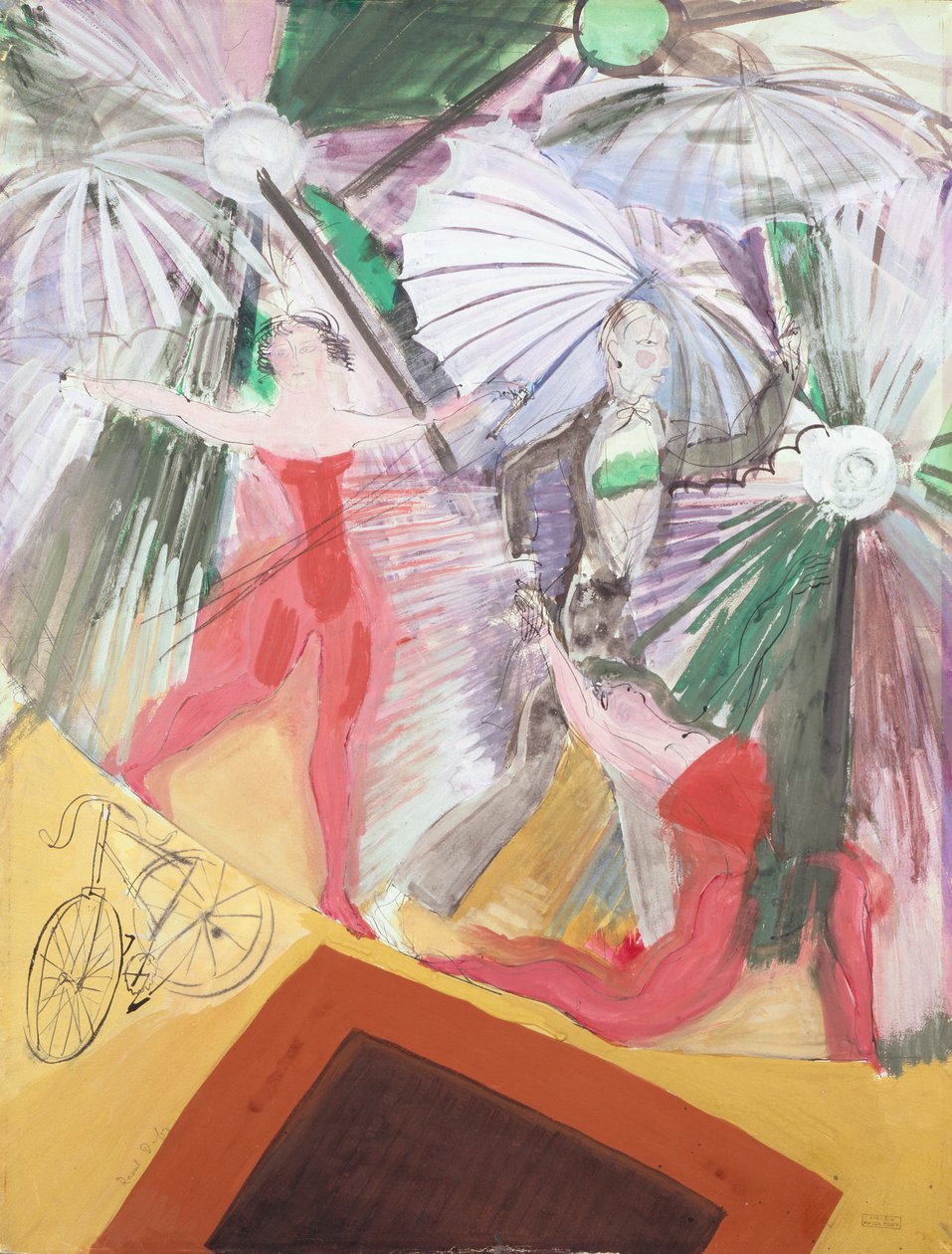 The Tightrope Walkers autorstwa Raoul Dufy