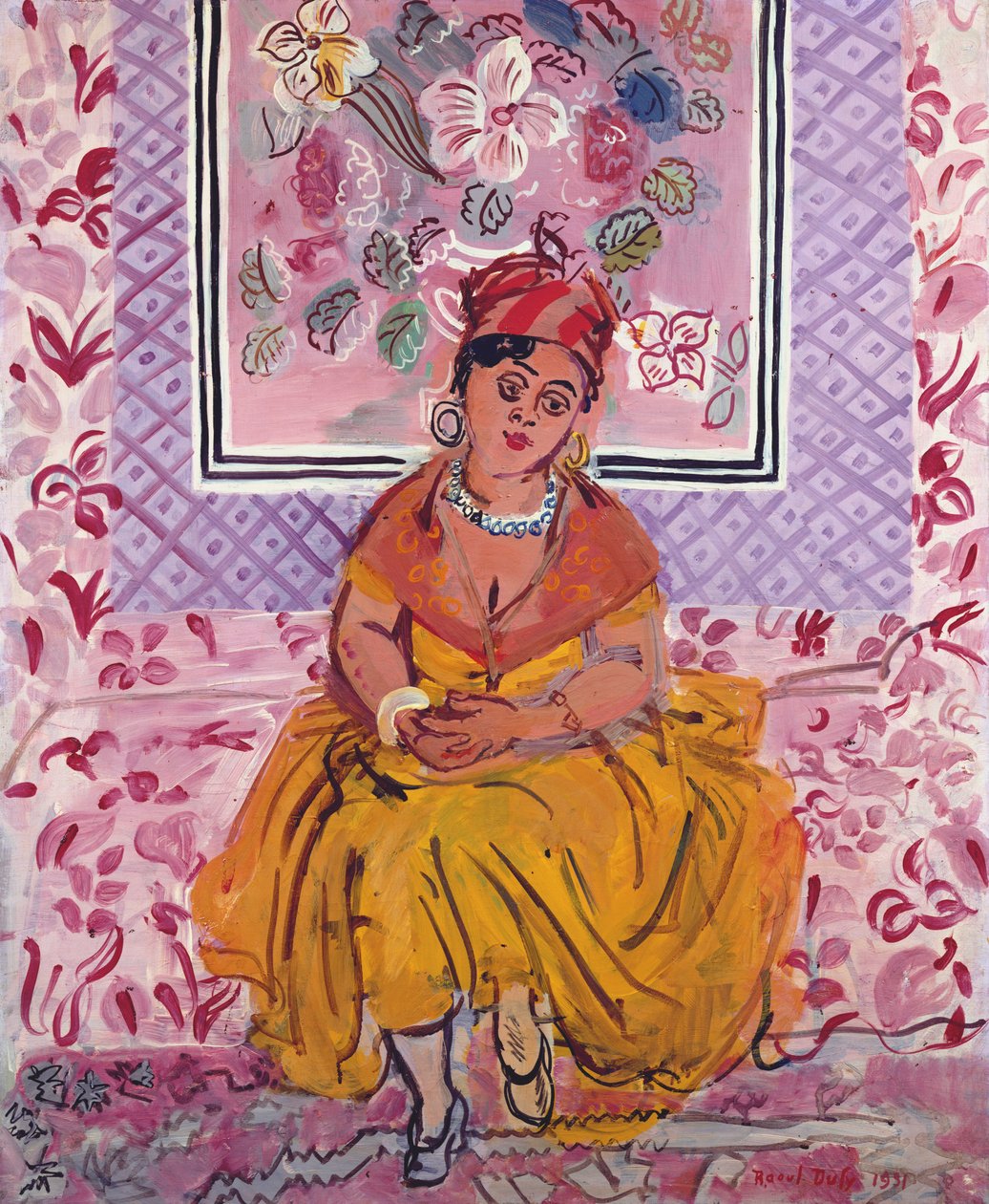 Kobieta z Martyniki autorstwa Raoul Dufy
