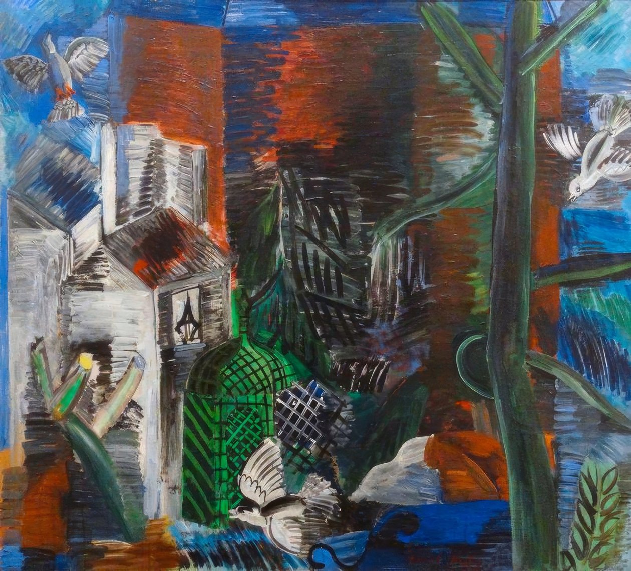 Opuszczony ogród autorstwa Raoul Dufy