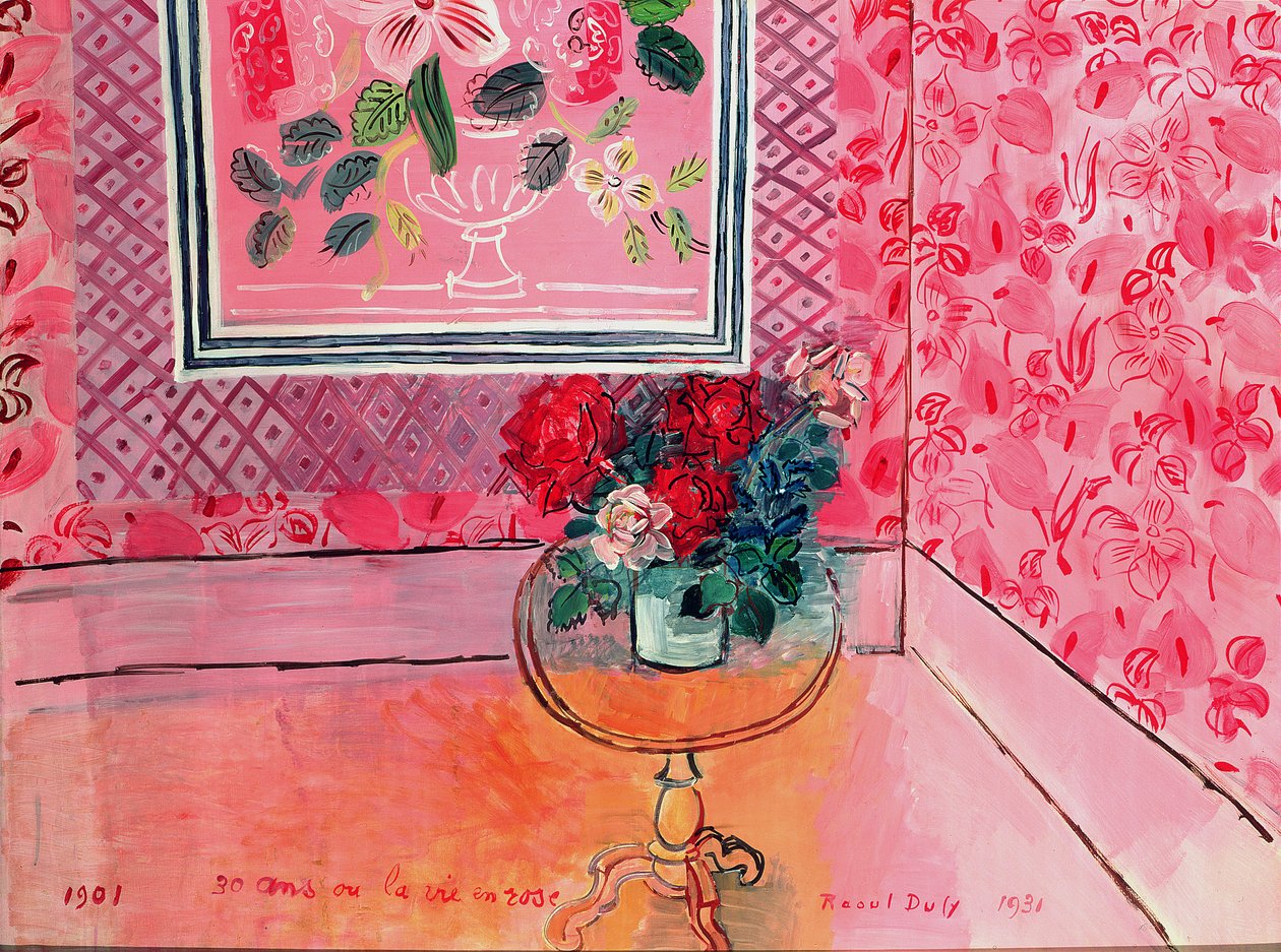 Trzydzieści lat lub La Vie en Rose autorstwa Raoul Dufy