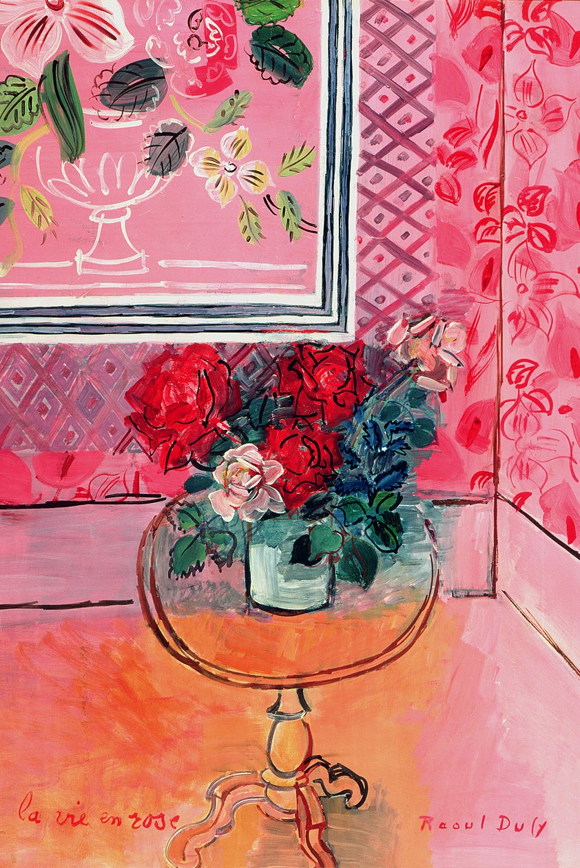 Trzydzieści lat lub La Vie en Rose autorstwa Raoul Dufy