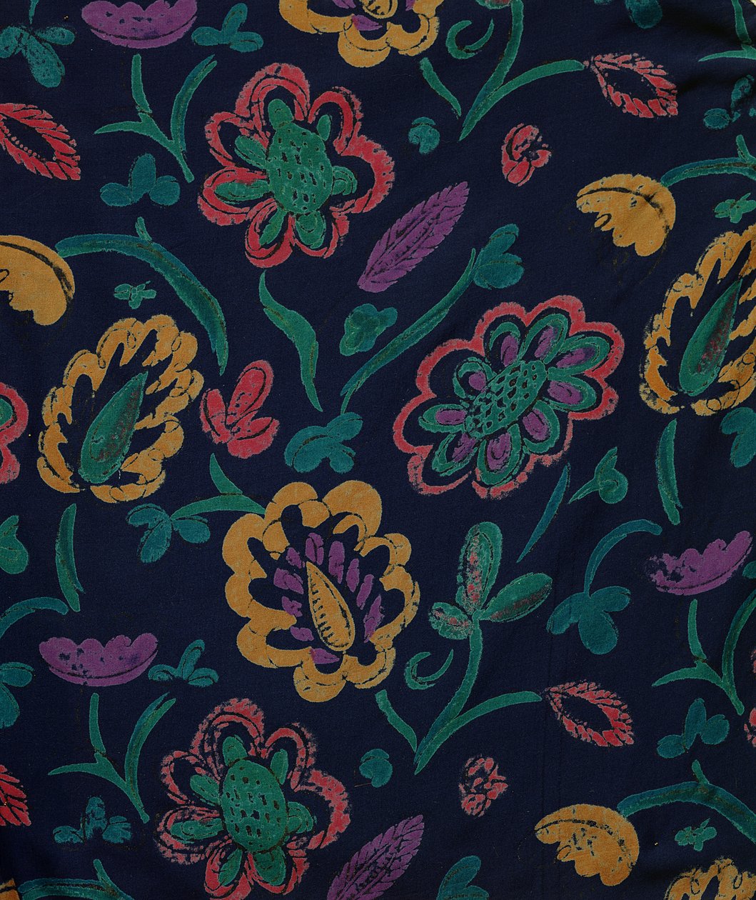 Projekt tkaniny "Troika van Paul Poiret" wykonany dla francuskich producentów jedwabiu Bianchini-Ferier przez Raoula Dufy