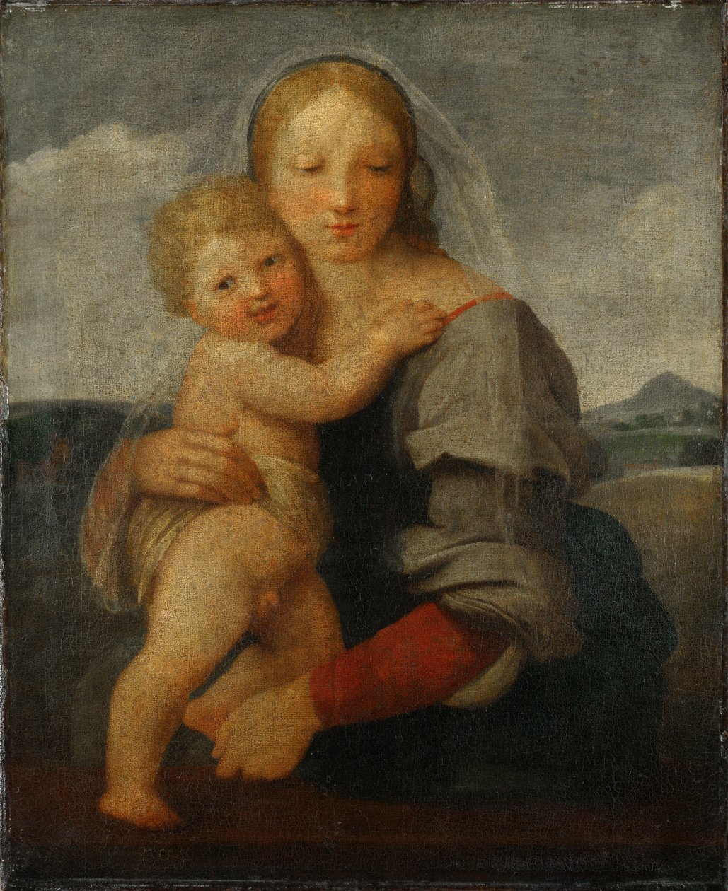 Madonna z Dzieciątkiem autorstwa Raffaello Sanzio Raphael