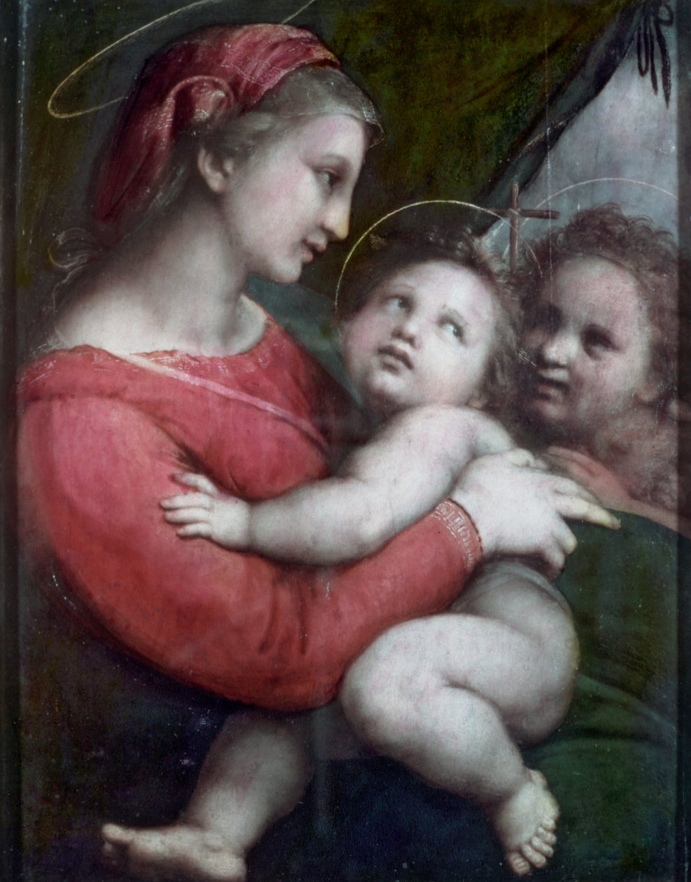 Madonna Namiotowa, ok. 1512 autorstwa Raffaello Sanzio Raphael