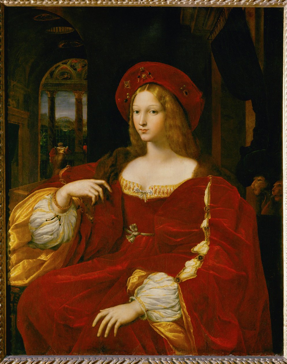 Isabel de Requesens, żona wicekróla Neapolu ... autorstwa Raphael (1483-1520)