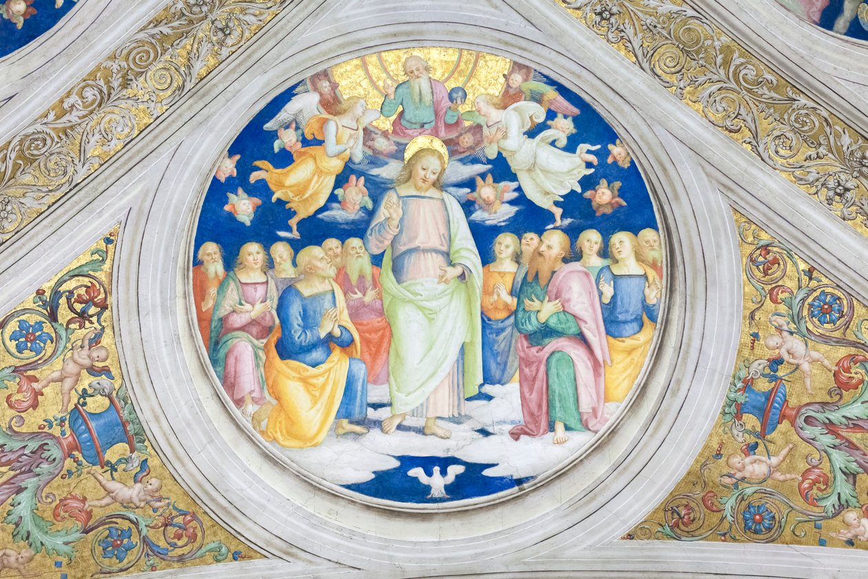 Chrystus jako słońce sprawiedliwości autorstwa Raphael (1483 1520)