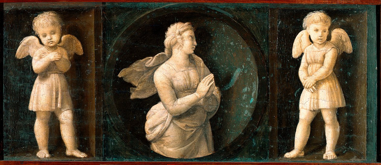 Nadzieja, predella z ołtarza Baglioniego autorstwa Raphael (1483 1520)