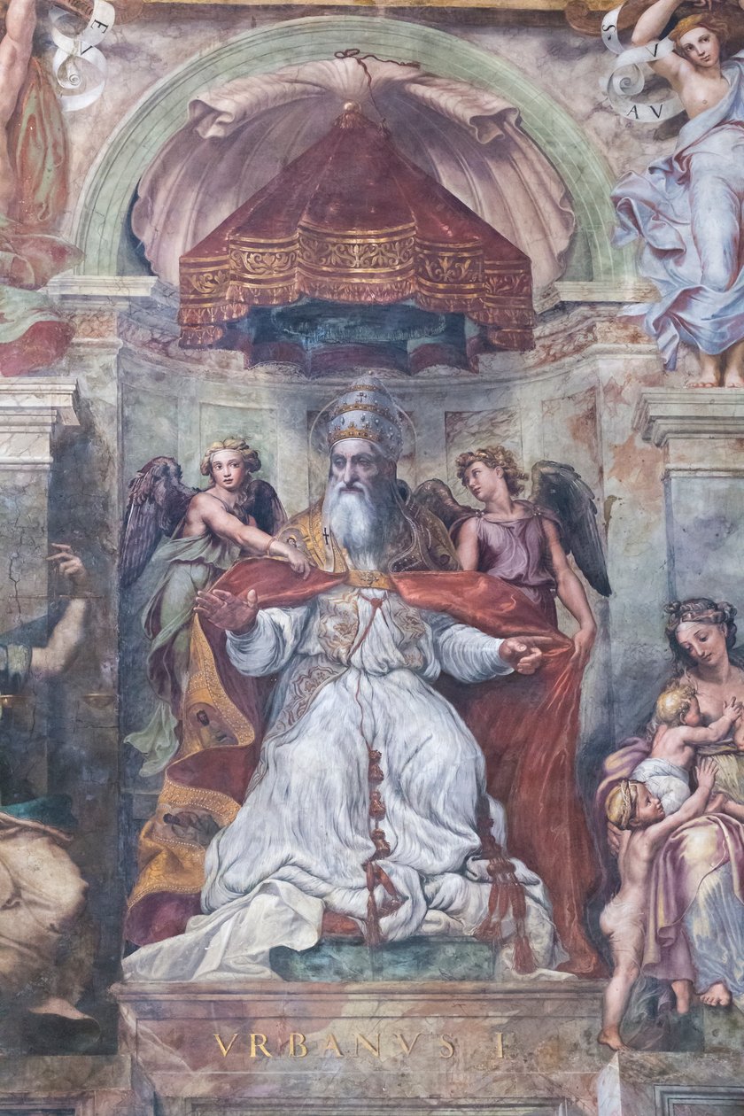 Papież Urban I między sprawiedliwością a miłością autorstwa Raphael (1483-1520)