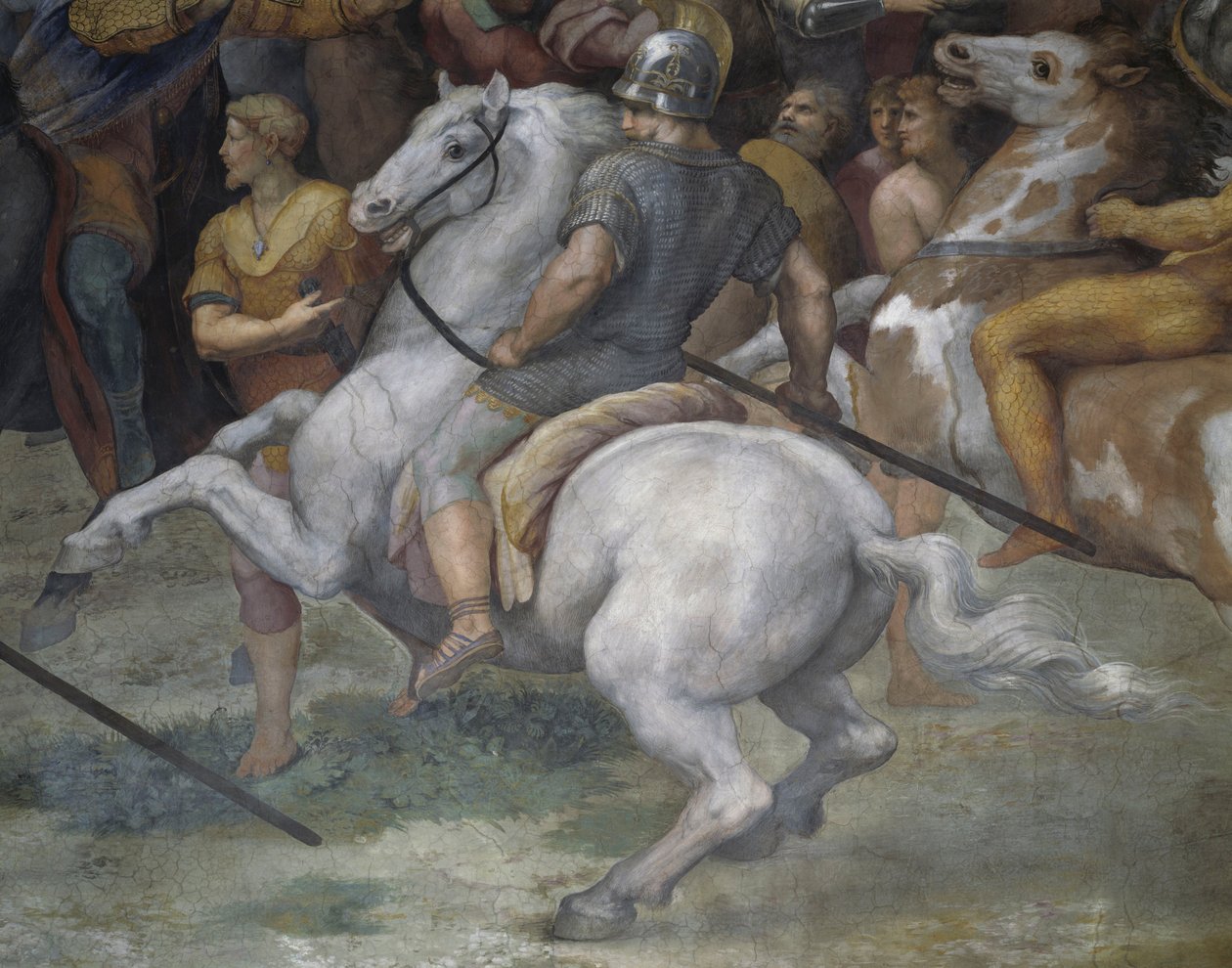 Spotkanie Leona Wielkiego i Attyli autorstwa Raphael (1483 1520)