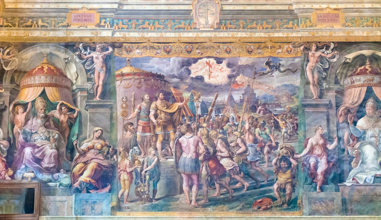Wizja krzyża autorstwa Raphael (1483 1520)