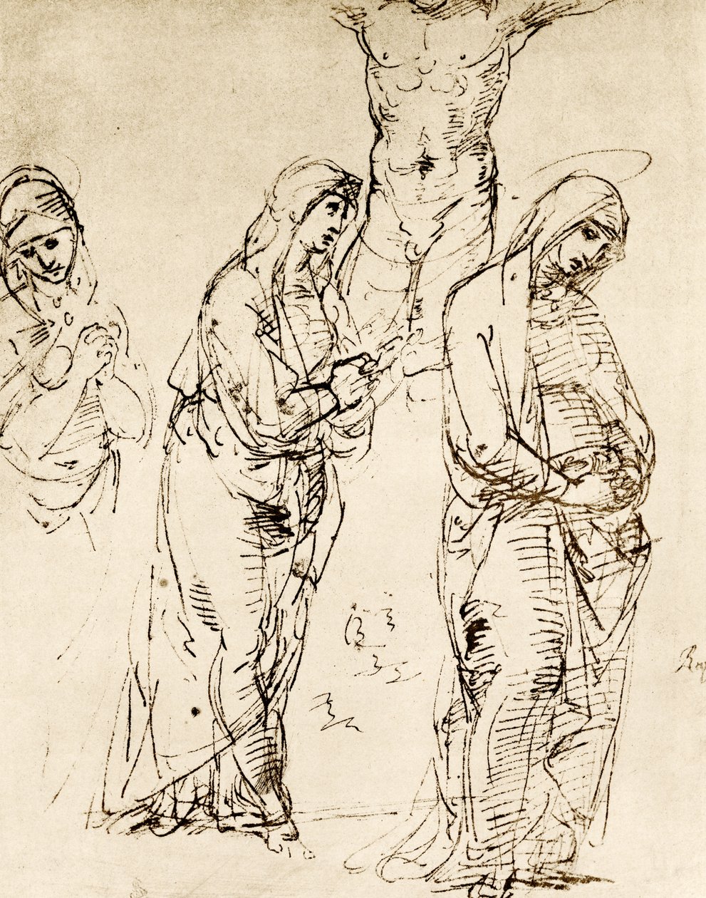 Wzory do Matki Bożej pod krzyżem autorstwa Raffaello Sanzio Raphael