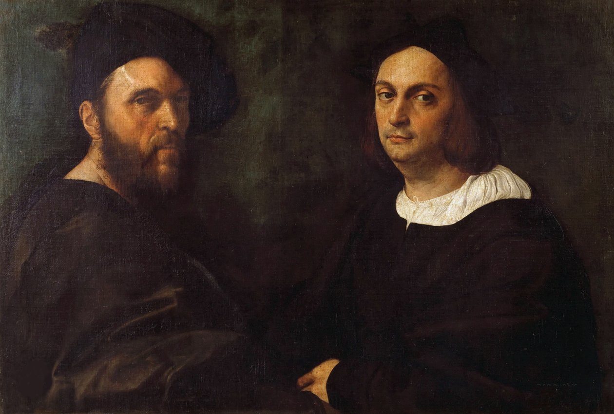 Portret podwójny, ok. 1516. autorstwa Raphael