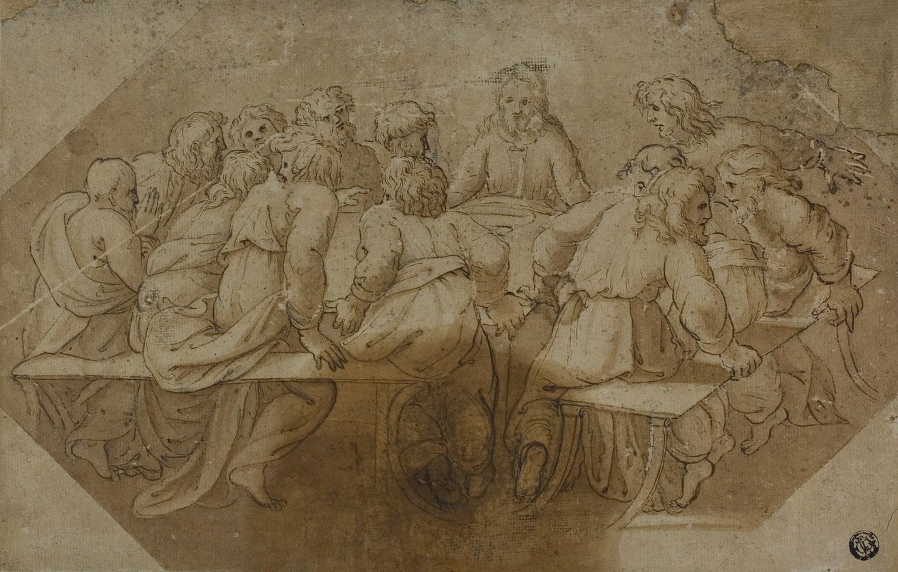 Ostatnia Wieczerza autorstwa Raphael