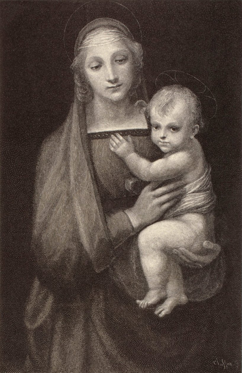 Madonna del Granduca autorstwa Raphael