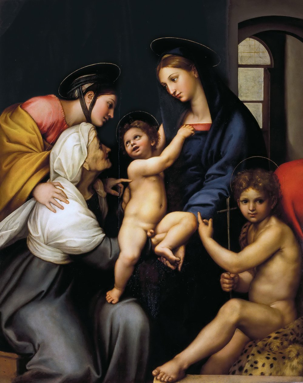 Madonna Wtargnięcia, 1513-1514. autorstwa Raphael