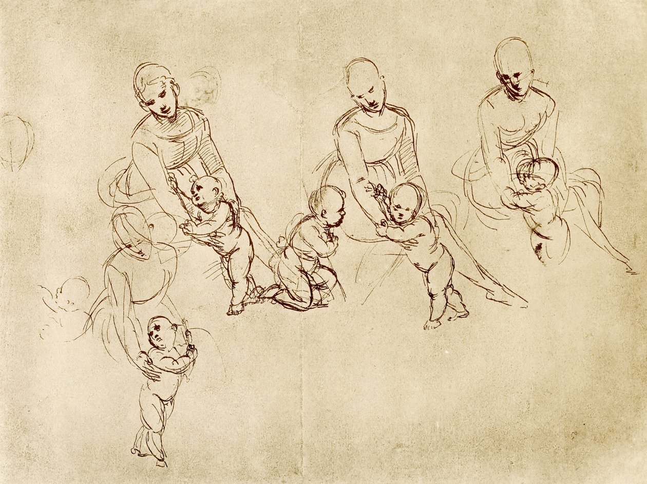 Madonna na wsi autorstwa Raffaello Sanzio Raphael