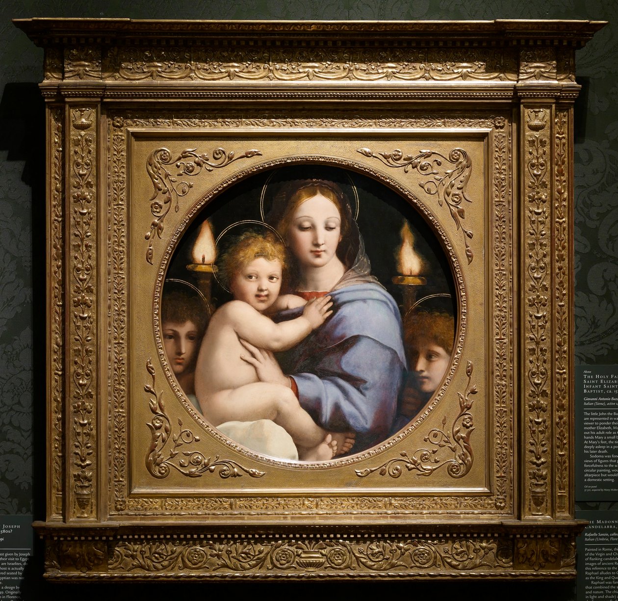 Madonna ze świecznikami autorstwa Raphael