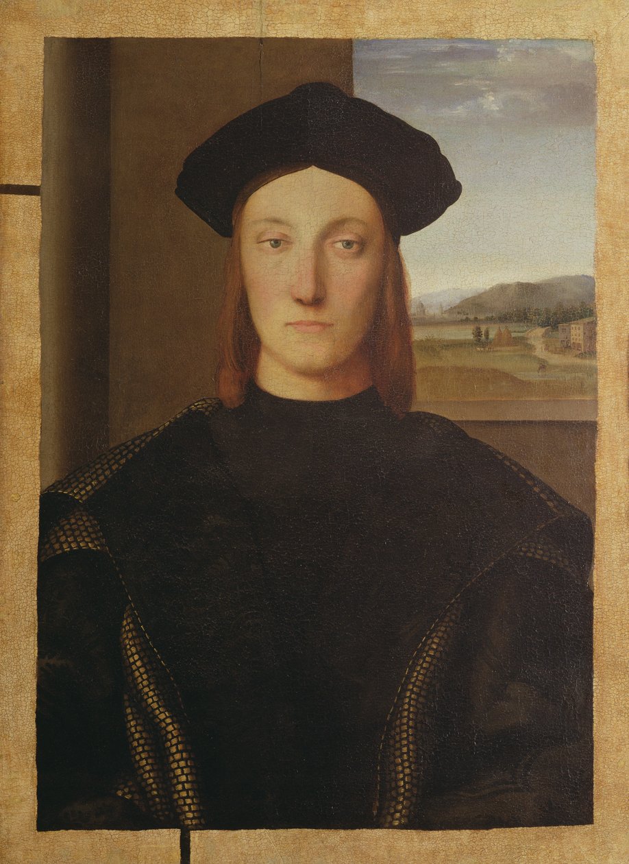 Portret Guidobaldo da Montefeltro autorstwa Raffaello Sanzio Raphael